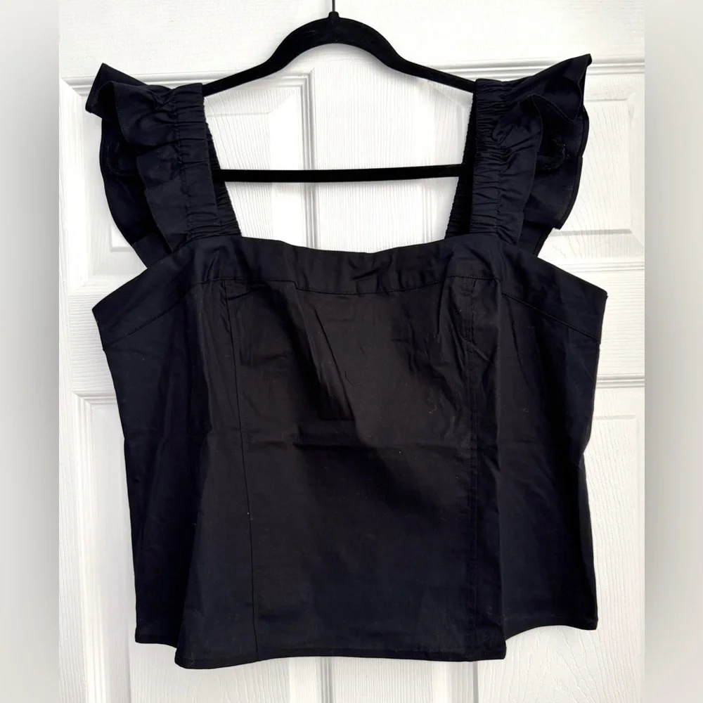 Torrid LoveSick Flutter-Sleeve Corset Top, Size 1X - NWT - Picture 5 of 12